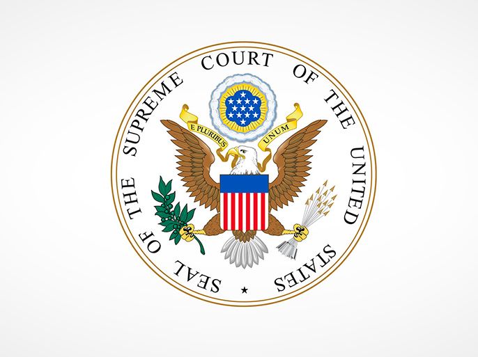 شعار المحكمة العليا الأميركية