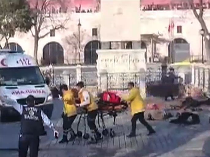 مقتل أربعة وإصابة 39 آخرين في تفجير بإسطنبول