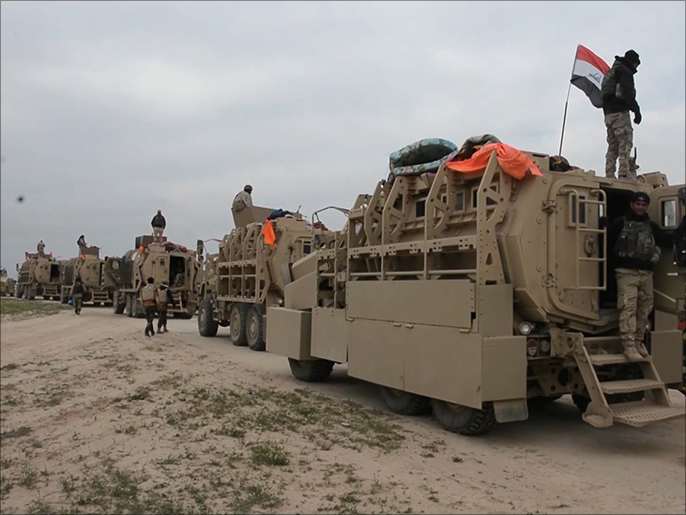 قوات عراقية جنوبي الموصل (الجزيرة-أرشيف)