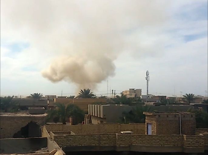 مقتل 18 مدنيا إثر قصف الجيش سوقا شعبيا بالفلوجة