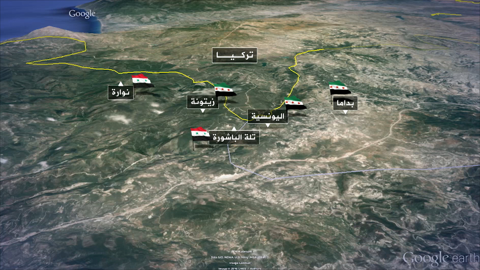 ‪النظام السوري يستغل الهدنة للسيطرة على مزيد من الأراضي‬ (الجزيرة)