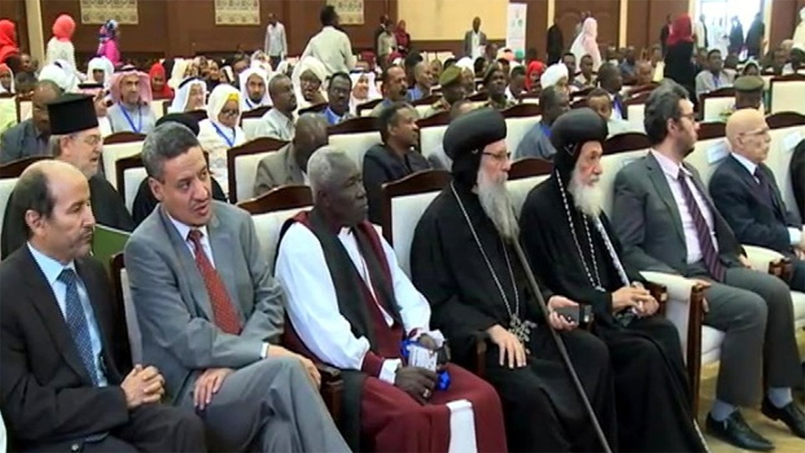 ‪جانب من المشاركين في مؤتمر الإرهاب والتطرف الديني بأفريقيا‬  (الجزيرة)