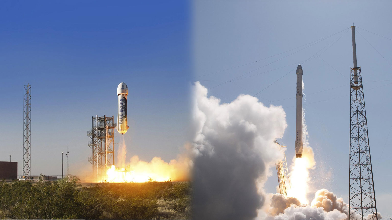 ‪(رويترز)‬ انفصال الأجسام المعدنية للصواريخ في الفضاء يعدّ مصدرا للتلوث