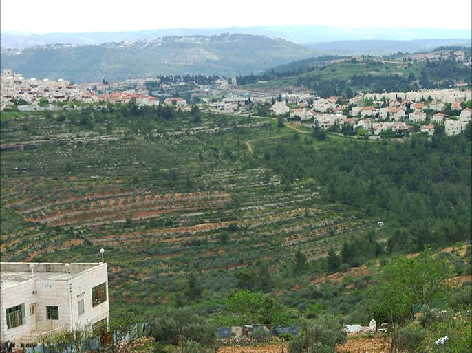 صورة توضيحية لمستوطنة راموت شمال القدس المحتلة