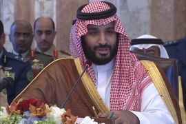 أكد ولي ولي العهد وزير الدفاع السعودي الأمير محمد بن سلمان على ضرورة العمل بشكل جدي لمجابهة "الإرهاب" وتدخلات إيران.