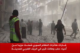 تواصل قصف النظام السوري على حلب