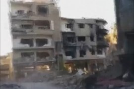 قوات النظام السوري تكثف قصفها لمدينة داريا