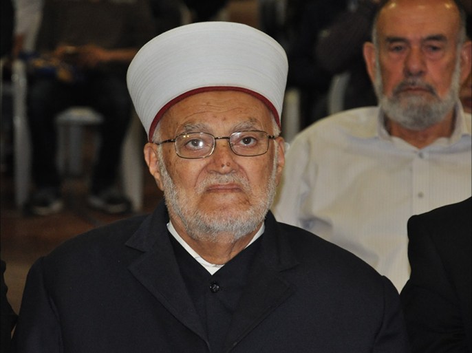رئيس الهيئة الإسلامية العليا الشيخ عكرمة صبري