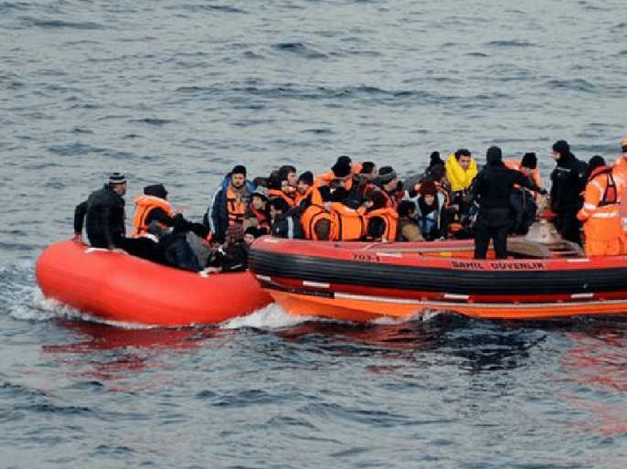 إنقاذ لاجئين في البحر المتوسط