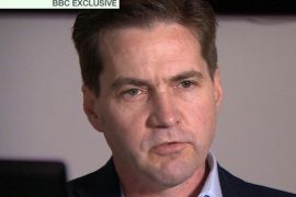 This framegrab made available by the BBC on Monday May 2, 2016 shows creator of the Bitcoin, Craig Wright speaking in London. Australian Craig Wright, long rumored to be associated with the digital currency Bitcoin, has publicly identified himself as its creator, a claim that would end one of the biggest mysteries in the tech world. BBC News said Monday that Craig Wright told the media outlet he is the man previously known by the pseudonym Satoshi Nakamoto. (BBC News via AP)