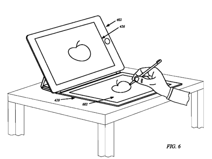 Apple got a patent for an iPad cover with its own flexible display