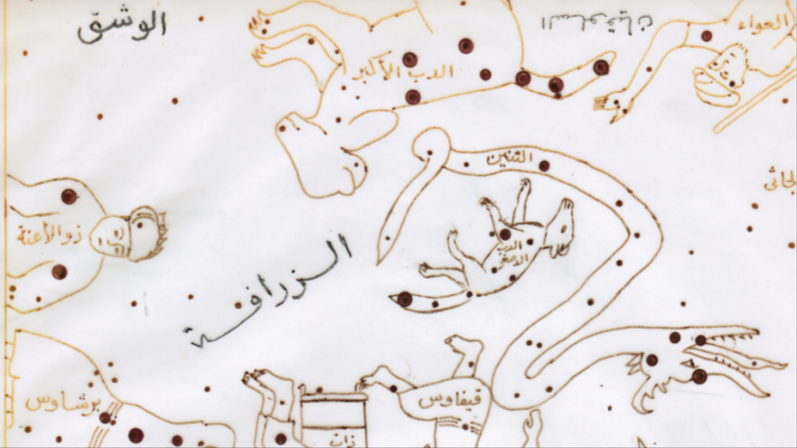رسم العرب صورا لمخلوقات عديدة في السماء من النجوم وسميت الكوكبات (الجزيرة)