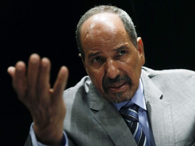 Western Sahara's Polisario Front President Mohamed Abdelaziz answers a question during an interview in Madrid November 14, 2014. REUTERS/Andrea Comas (SPAIN - Tags: POLITICS)