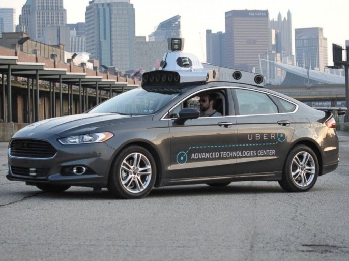 Uber self driving car (uber)
