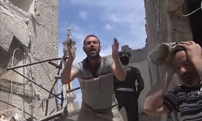 حلب تحت أعنف قصف للنظام وحليفه