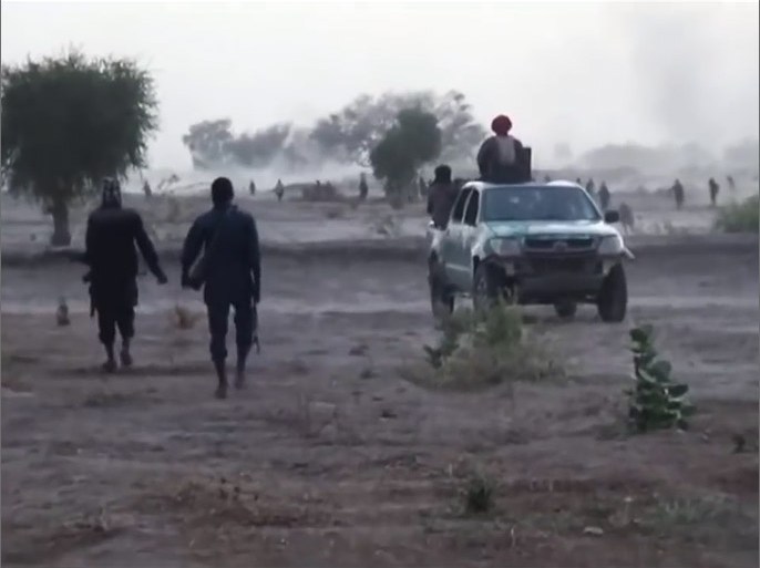 لقطات من هجوم لتنظيم الدولة جنوب شرق النيجر