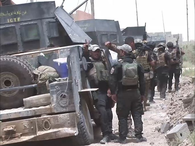 تنظيم الدولة يعاود مهاجمة القوات العراقية وسط الفلوجة