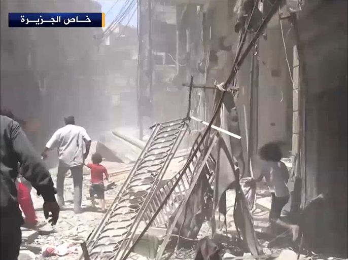 150 غارة جوية على حلب وريفها