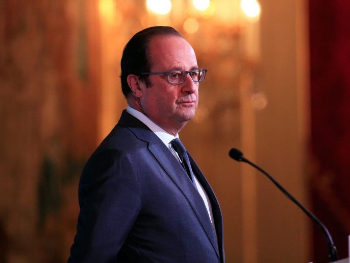 هولاند: الإصدار لن يخيف فرنسا بحربها ضد الإرهاب (الأوروبية)