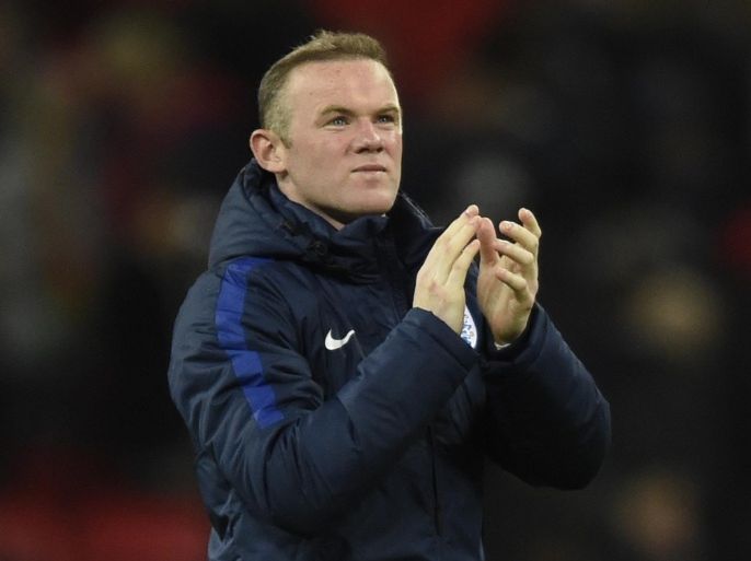 Britain Football Soccer - England v Portugal - International Friendly - Wembley Stadium - 2/6/16 England's Wayne Rooney applauds the fans at the end of the match Action Images via Reuters / Tony O'Brien Livepic EDITORIAL USE ONLY.