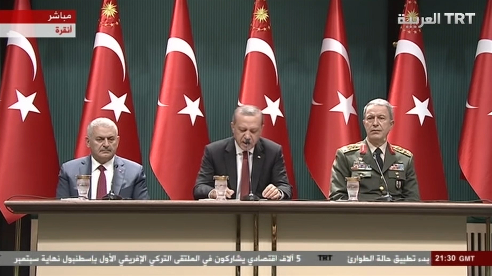 ‪أردوغان أكد أن الحكومة بصدد وضع هيكل جديد للقوات المسلحة وضخ دماء جديدة فيها‬ أردوغان أكد أن الحكومة بصدد وضع هيكل جديد للقوات المسلحة وضخ دماء جديدة فيها (الجزيرة-وكالات)