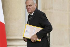 French Foreign Minister Jean-Marc Ayrault arrives to attend a defence council at the Elysee Palace in Paris, France, a day after a priest was killed with a knife and another hostage seriously wounded in an attack on a church in Saint-Etienne-du-Rouvray carried out by assailants linked to Islamic State, July 27, 2016. REUTERS/Benoit Tessier