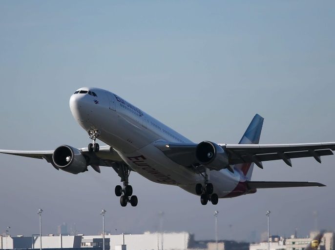 A 'Eurowings' airline Airbus A330 takes off from the airport in Cologne, Germany, 02 November 2015, on its way for Varadero, Cuba. Eurowings is starting its first long-distance flights from the Colonge/Bonn Airport. The discount airline Germanwings is morphing into Eurowings under a name-change decision by the parent of both brands, the German flag carrier Lufthansa.