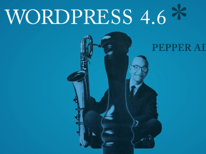wordpress 4.6 pepper