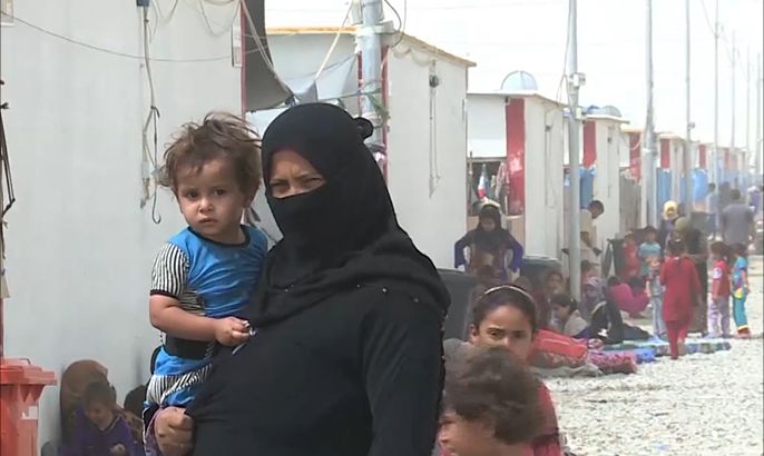 تحذير من الأمراض المعدية بمخيمات الفارين من معارك الموصل