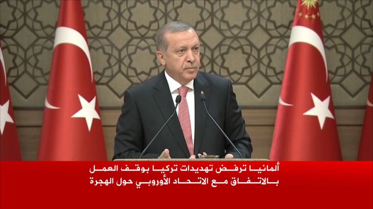 أردوغان يهاجم الغرب وتركيا تهدد بوقف اتفاق الهجرة