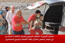 النظام السوري يعرض اتفاقا لتسليم حي الوعر بحمص مقابل وقف القصف وخروج المسلحين