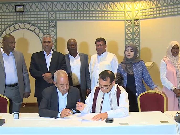 اتفاق مصالحة بين مدينتي مصراته وتاورغاء الليبيتين
