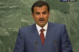 كلمة أمير قطر أمام الجمعية العامة للأمم المتحدة