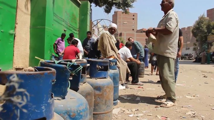 تفاقم أزمة أسطوانات الغاز في مصر