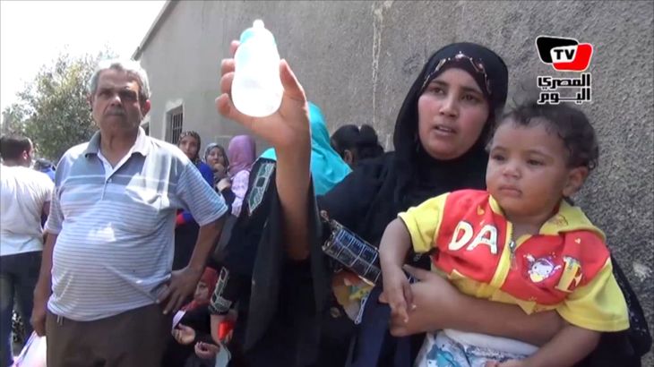 الجيش المصري وحليب الأطفال الرضع