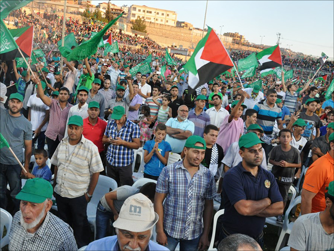 ‪عشرات الآلاف احتشدوا سنويا في أم الفحم بالداخل الفلسطيني لحضور المهرجان‬ (الجزيرة)