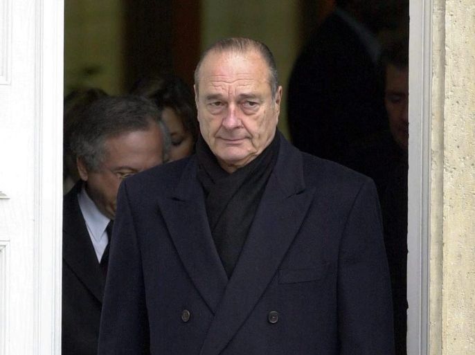 (FILE) A file picture dated 24 March 2004 shows French former President Jacques Chirac at the state funeral for the victims of the terrorist attacks on 11 March 2004 in the Almudena Cathedral in Madrid, Spain. The oldest daughter of Jacques Chirac and Bernadette Chirac, Laurence Chirac died on 14 April 2016 of an heart attack at the Necker hospital in Paris. She suffered anorexia from youth. She was 58.