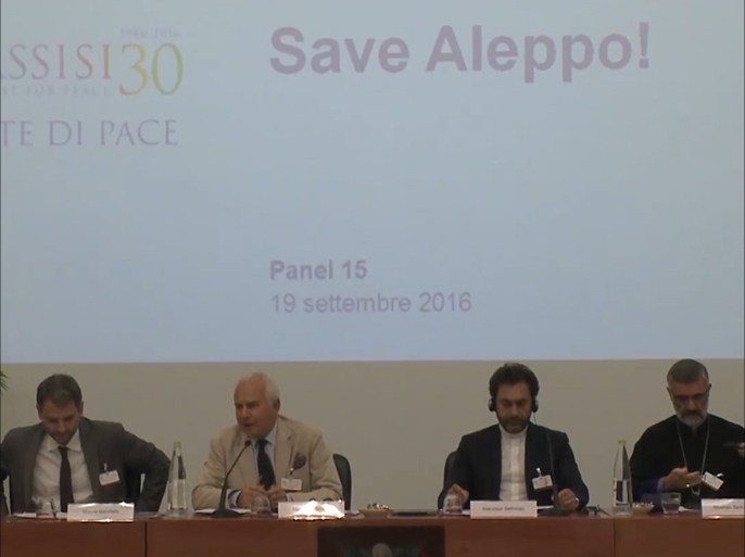 ندوة عن حلب ضمن مؤتمر لحوار الأديان بإيطاليا