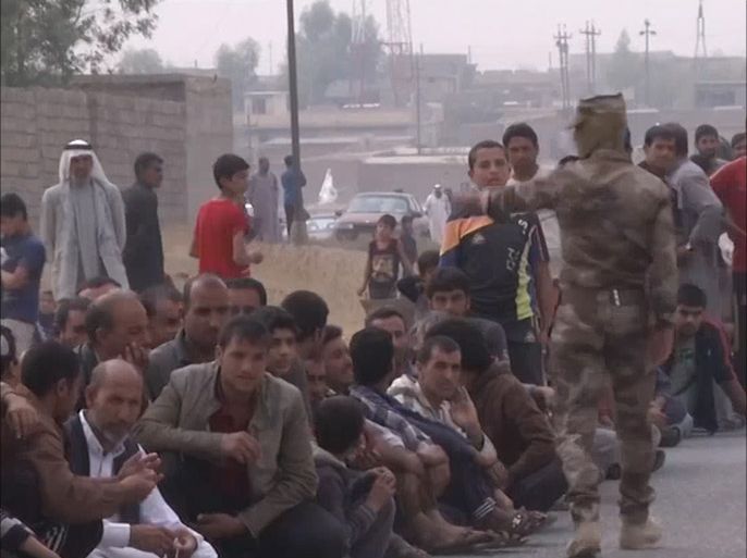 تدفق النازحين من الموصل خلال أسبوع من المعارك