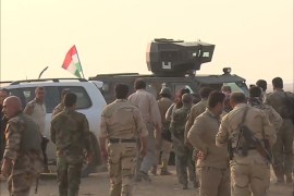 البشمركة تتقدم على المحور الشرقي لمدينة الموصل