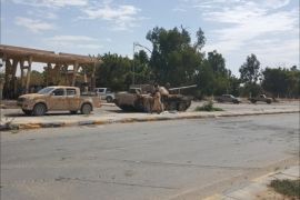 مقاتلون في مدينة سرت الليبية