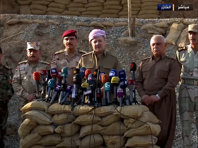 كلمة لرئيس إقليم كردستان العراق مسعود البرزاني بشأن معركة الموصل