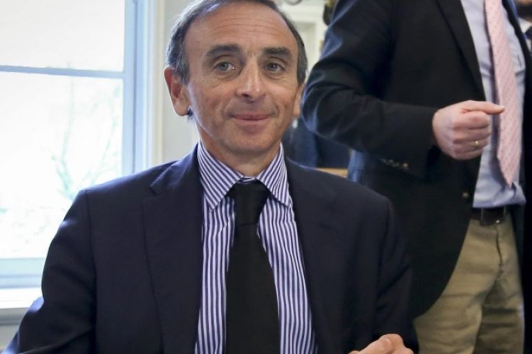 French writer and journalist Eric Zemmour attends an autograph signing session at the 'Cercle de Lorraine' business club in Brussels, Belgium, 06 January 2015, to present his new book 'Le suicide francais' (lit.: The French suicide). Another book presentation in a librabry in Brussels had to be canceled after left organizations announced protests against the visit of the polemist.