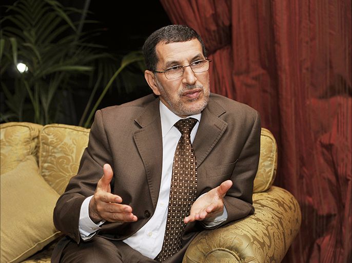 وزير الخادية الأسبق ورئيس المجلي الوطني لحزب العدالة والتنمية سعد الدين العثماني (3)