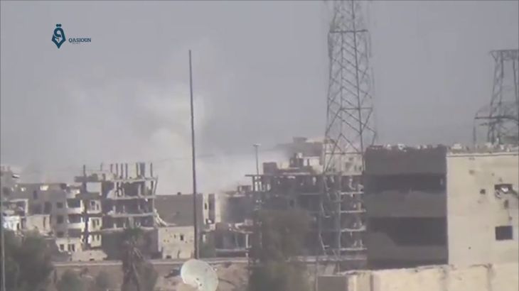 النظام يقصف غوطة دمشق الشرقية بالطيران والمدفعية