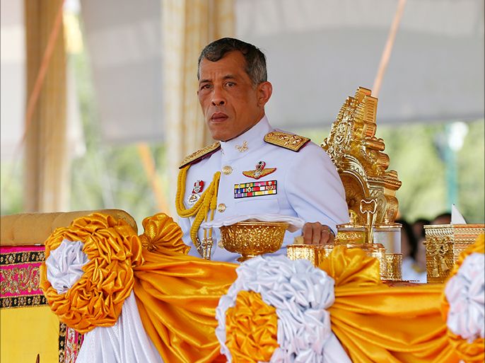 epa05583606 (FILE) A file photo dated 09 May 2015 of Thai Crown Prince Maha Vajiralongkorn presiding over the Royal Ploughing Ceremony at the Royal Ground, Sanam Luang near the Grand Palace in Bangkok, Thailand. According to a statement by Thai Prime Minister Prayut Chan-ocha on 13 October 2016, Crown Prince Maha Vajiralongkorn is to succeed Thai King Bhumibol Adulyadej. A Royal Palace statement, issued in Bangkok, stated that King Bhumibol, the world's longest-serving head of state and the longest-reigning monarch, has died aged 88 in Siriraj hospital on 13 October 2016. EPA/RUNGROJ YONGRIT