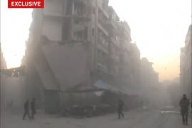 نحو خمسين قتيلا بقصف جوي على حلب