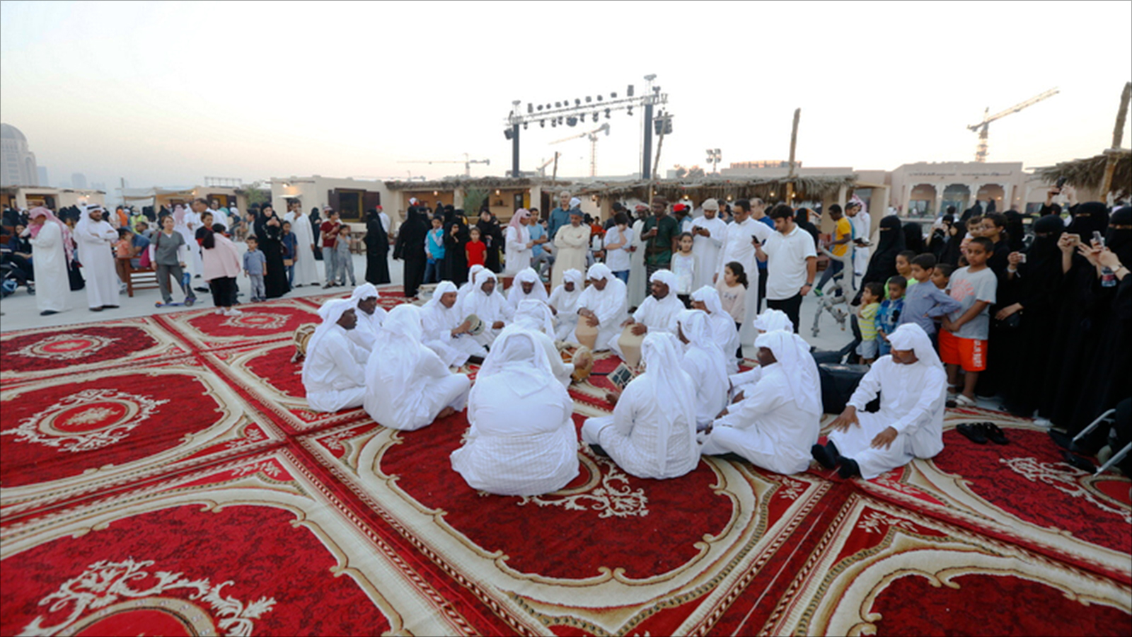 ‪الموروث الثقافي القطري جزء أساسي بأنشطة المهرجان‬  (الجزيرة)