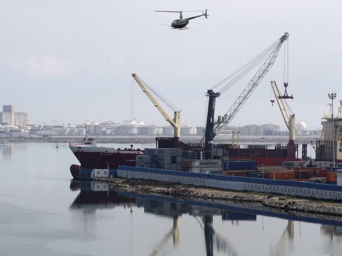 A general view shows a shipping container area at the port of Halk al-Wad, in Tunis February 19, 2013. Economic disaster is by no means inevitable. New foreign direct investment jumped to 3.00 billion dinars in 2012 from 1.62 billion in 2011, partly because of privatisations, according to official data. Last year's total exceeded the 2.17 billion dinars recorded in 2010, before the revolution. The data shows that because of Tunisia's strengths, including its educated