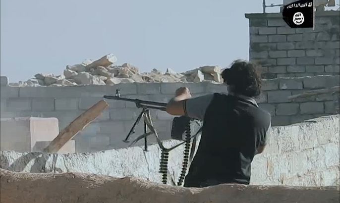 تنظيم الدولة يبث صورا لمعارك بمحيط الموصل